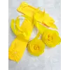 Перчатки желтые длинные