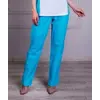Женские медицинские брюки Ариша голубые
