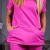 Женская медицинская блуза Avicennа розовая