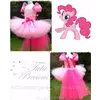 Карнавальний костюм, юбка-платье из фатина  "Пони Пинки Пай"