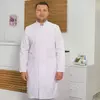 Мужской медицинский халат Виталийна габардине и рубашечной ткани