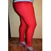 Цветные коттоновые брюки баталы