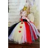 Карнавальное платье туту из фатина " Шахматная королева"