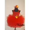 Карнавальное платье-юбка из фатина "Яблоко"