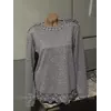 Трикотажная блуза большого размера