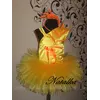 Карнавальное платье-юбка из фатина " КОЛОСОК"