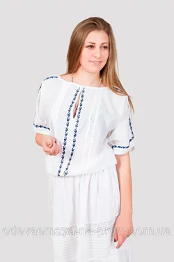 Женская летняя блуза   Etno-1