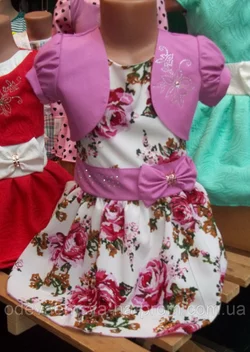 Платье детское с болеро