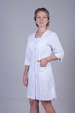 Женский медицинский халат
