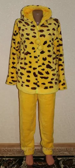 Махровая пижама "Гепард"