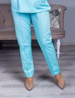 Женские медицинские брюки Avicenna голубые