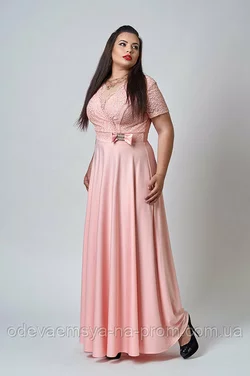 Шикарное женское платье большого размера