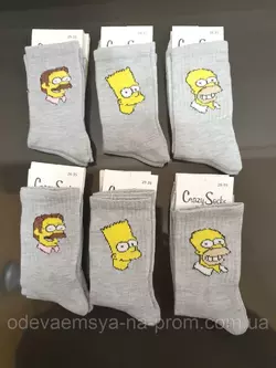 Стильные модные мужские носки с приколами Crazi Socks