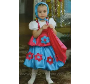 Карнавальное платье "Матрешка"