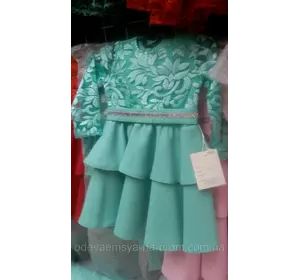 Элегантное платье для девочки. Цвета разные.