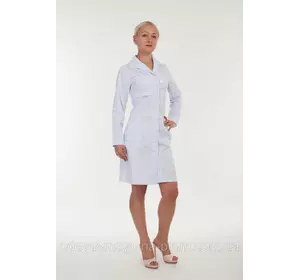 Модный женский медицинский халат на пуговицах