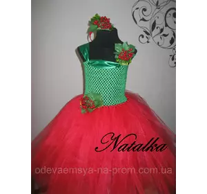 Карнавальная юбка-платье из фатина "КАЛИНКА"