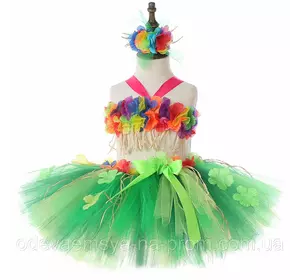 Карнавальний костюм, платье-юбка из фатина "Гавайка"