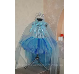 Карнавальная юбка-платье из фатина" МЕТЕЛИЦА"