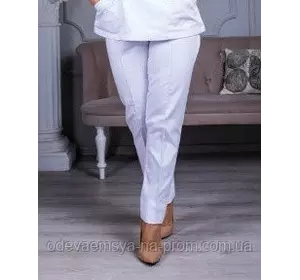 Женские медицинские брюки Avicenna белые