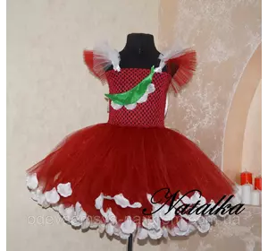 Карнавальное платье-юбка из фатина "ФАСОЛЬКА"