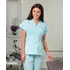 Женская медицинская блуза Эдельвика голубая