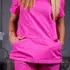 Женская медицинская блуза Avicennа розовая