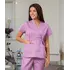 Женская медицинская блуза Эдельвика сиреневая