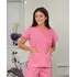 Женская медицинская блуза Эдельвика розовая